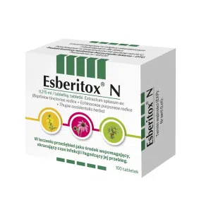 Esberitox N, 0,215 ml/tabletkę, tabletki, 100 szt.