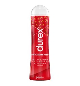 Durex Strawberry, żel intymny, 50 ml