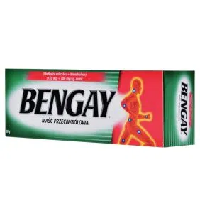 Bengay, 150 mg + 100 mg/g, maść przeciwbólowa, 50 g