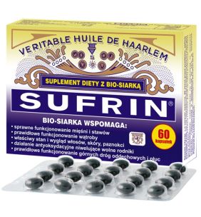 Sufrin, bio-siarka, kapsułki, 60 szt