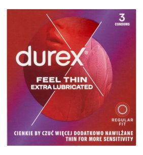 Feel Thin Fetherlite Elite, prezerwatywy ultracienkie, 3 szt.