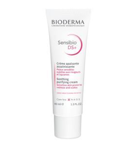 Bioderma Sensibio DS+ Creme, krem przeciw podrażnieniom, zmiękczający i wygładzający naskórek, 40 ml