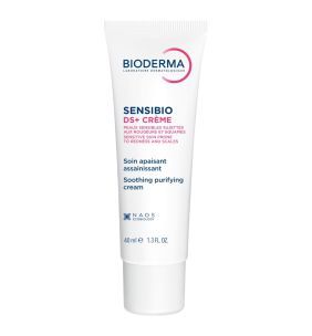 Bioderma Sensibio DS+ Creme, krem przeciw podrażnieniom, zmiękczający i wygładzający naskórek, 40 ml