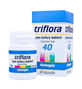 Triflora, zywe kultury bakterii, kaps., 40 szt