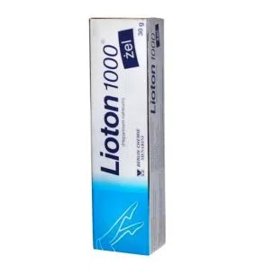 Lioton 1000, 8,5 mg/g (1000 j.m.)/g, żel, 30 g