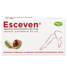 Esceven, 167 mg, tabletki powlekane, 60 szt.