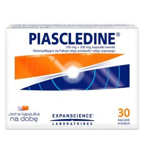 Piascledine, 100 mg + 200 mg, kapsułki twarde, 30 sztuk