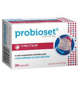 Probioset, kapsułki, 20 szt.