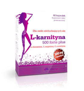 Olimp L-Karnityna 500 Forte Plus, kapsułki, 60 szt.