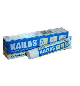 Kailas, ajurwedyjski krem z himalajskich ziół na skórne problemy, 8 g