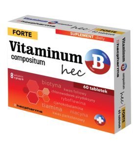 Vit. B compositum Forte hec,tabl.,60 szt