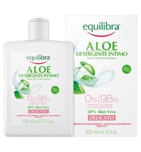 Equilibra, żel aloesowy do higieny intymnej, 200 ml