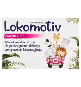 Lokomotiv, drażetki, 8 szt.
