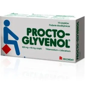 Procto-Glyvenol, czop.doodbytn.,(i.row),InPh,Rum,10 szt