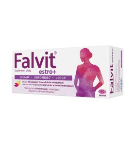 Falvit estro +, tabletki powlekane, 60 szt.