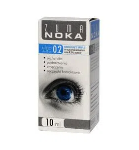 Zuma Noka 0.2 ulga dla oczu , krople do oczu z hialuronianem 0,2 %, 10 ml 
