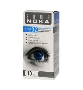 Zuma Noka 0.2 ulga dla oczu , krople do oczu z hialuronianem 0,2 %, 10 ml 