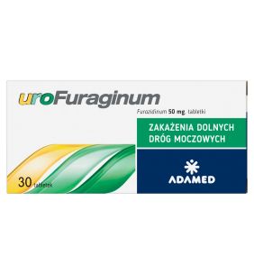 UroFuraginum, 50 mg, tabletki, 30 szt.