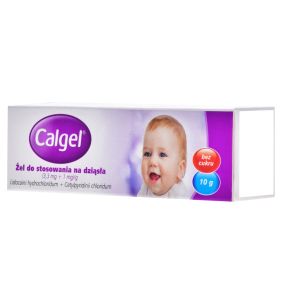 Calgel, żel do stosowania na dziąsła, 10 g (tuba)