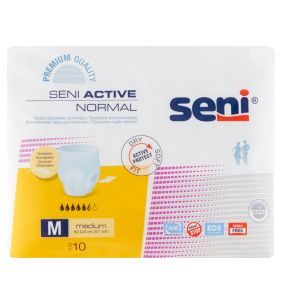 Seni Active Normal, majtki chłonne, rozmiar M, 10 szt.