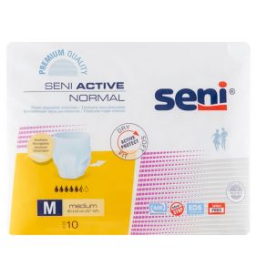 Seni Active Normal, majtki chłonne, rozmiar M, 10 szt.