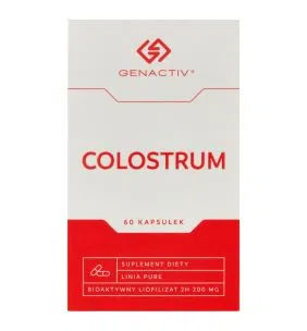 Colostrum Genactiv (Colostrigen), kapsułki, 60 szt.