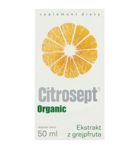 Citrosept Organic, krople, 50 ml