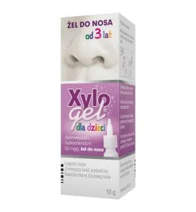 Xylogel dla dzieci (Xylogel 0,05%), żel do nosa, 10 g (butelka z dozownikiem)