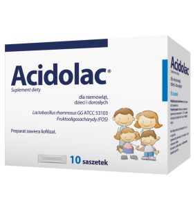 Acidolac, liofilizat doustny, 3 g, 10 saszetek