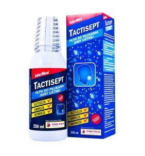 Tactisept, płyn do płukania jamy ustnej, 250 ml