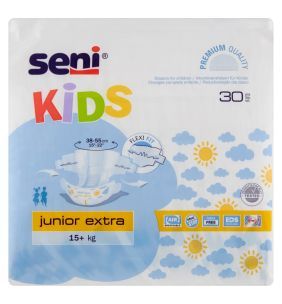 Seni Kids, pieluchomajtki, Junior Extra (15+ kg), 30 szt.