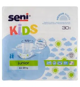 Seni Kids, pieluchomajtki, Junior (11-20 kg), 30 szt.