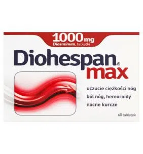 Diohespan max, 1000 mg, tabletki, 60 szt.