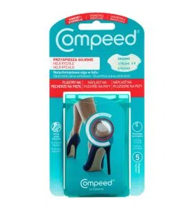 Compeed, plastry na pęcherze na piętę dla kobiet, 5 szt.