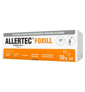 Allertec Foxill, 1 mg/g, żel, 50 g