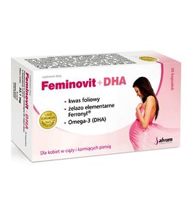 Feminovit + DHA, kapsułki miękkie, 30 szt.