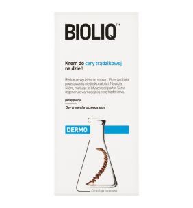 Bioliq Dermo, krem do cery trądzikowej na dzień, 50 ml
