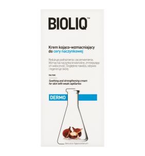 Bioliq Dermo, krem kojąco-wzmacniający do cery naczynkowej, 50 ml