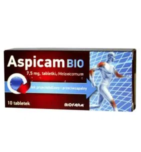 Aspicam Bio, 7,5 mg, tabletki, 10 szt.