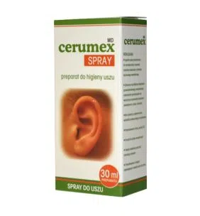 Cerumex MD, spray, do higieny uszu, 30 ml