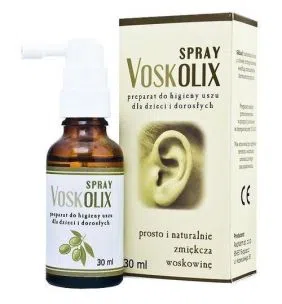 Voskolix, spray, do higieny uszu, 30 ml