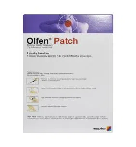 Olfen Patch, 140 mg, plastry lecznicze, 2 szt.