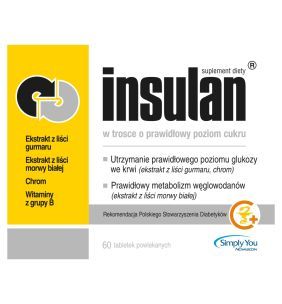 Insulan, tabletki powlekane, 60 szt.