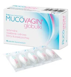 Mucovagin, globulki dopochwowe, 10 szt.