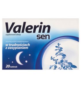 Valerin Sen, tabletki, 20 szt.