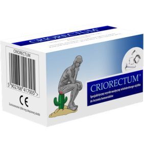 Criorectum, sztyft krioterapeutyczny na hemoroidy, 1 szt.