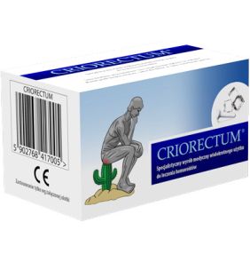 Criorectum, sztyft krioterapeutyczny na hemoroidy, 1 szt.