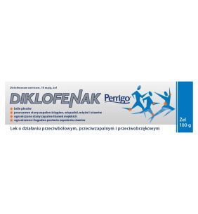 Diklofenak Perrigo, 10 mg/g, żel, 100 g