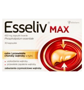 Esseliv Max, 450 mg, kapsułki twarde, 30 szt.