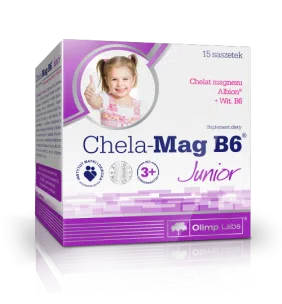 Olimp Chela-Mag B6 Junior, proszek w saszetkach, 15 szt.